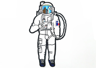 Classic NASA Custom Made Patches Space Pilot White Iron On Patches